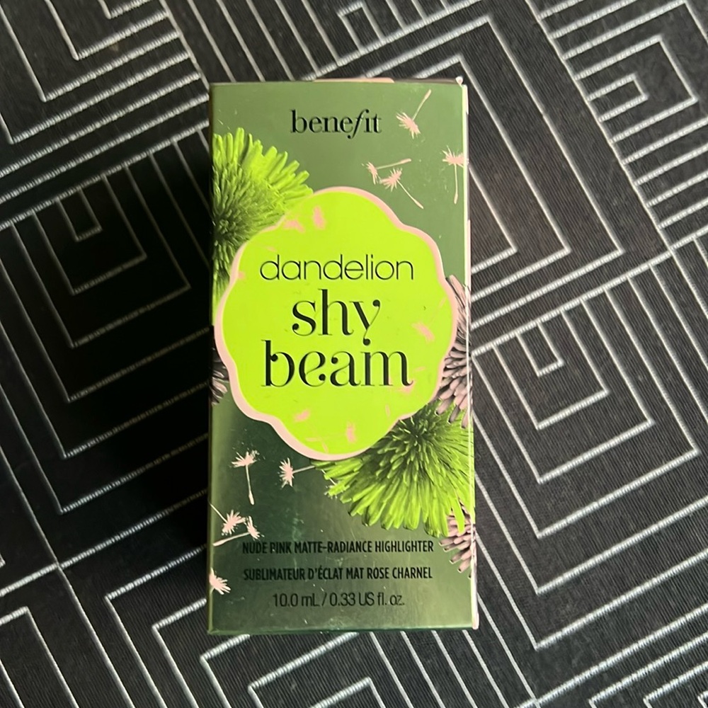 Benefit Cosmetics Dandelion Shy Beam Nude Pink Matte-Radiance Highlighter *NIB*